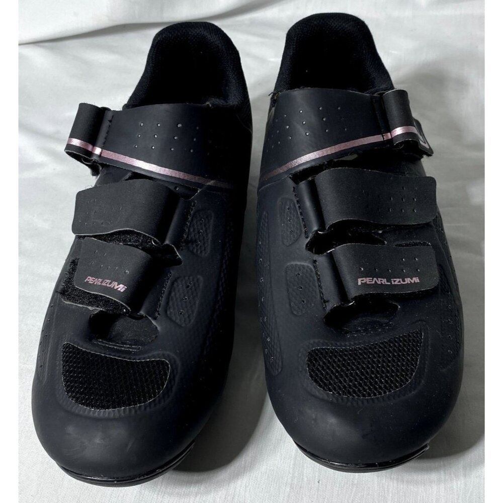 Pearl IZumi Select Road VS Cycling  Black Shoes w/Cleats Women's 8/40